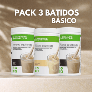 Pack Herbalife 3 Batidos Fórmula 1